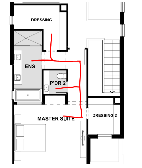 Floorplan for unstairs 