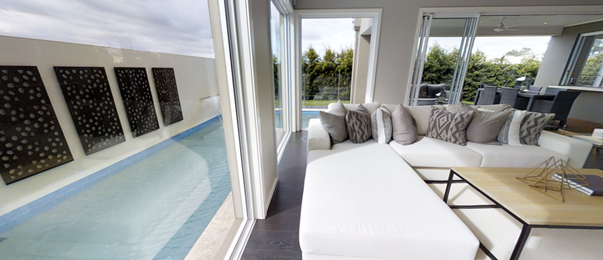 Simonds Homes review: pool