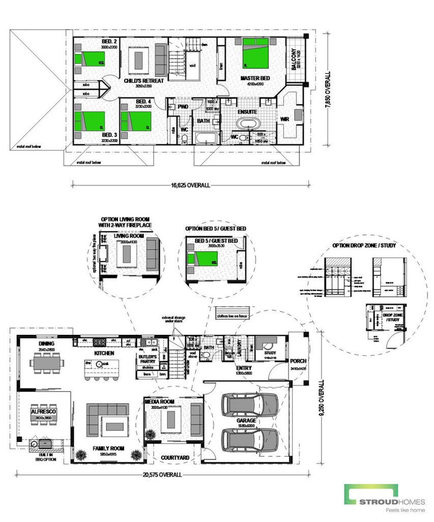 Shroud Homes Asher 290 Floorplan 