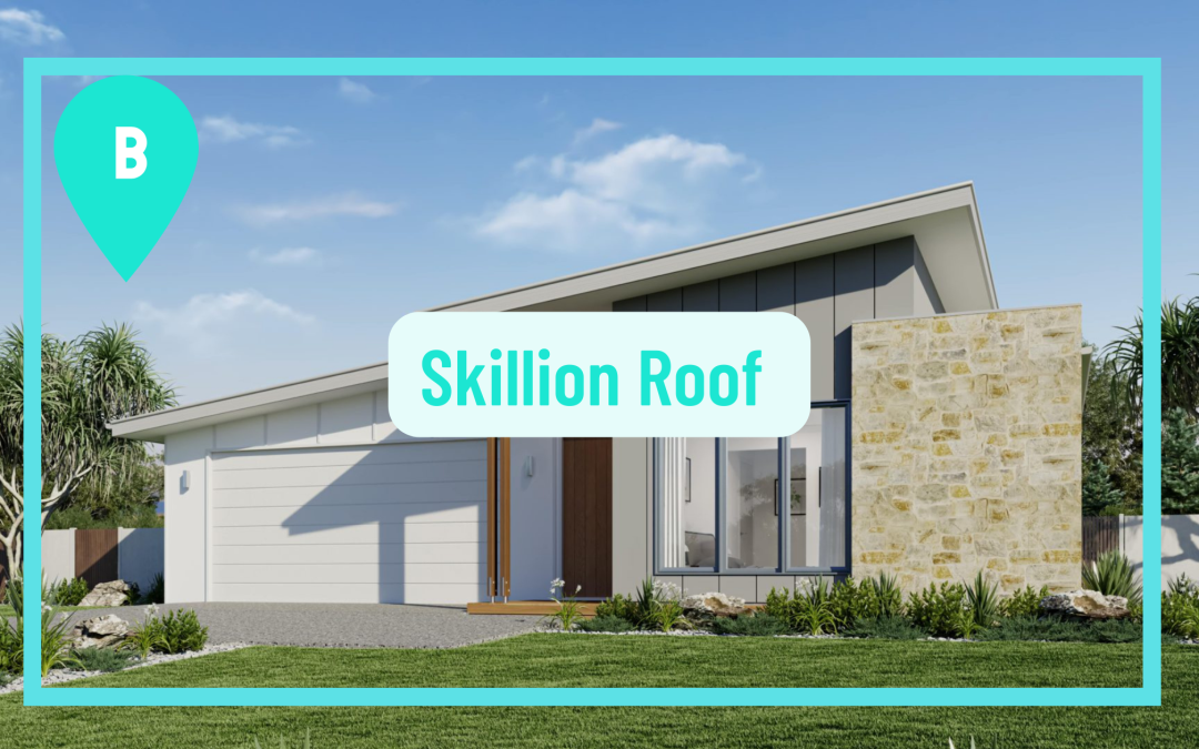 Skillion roof house design