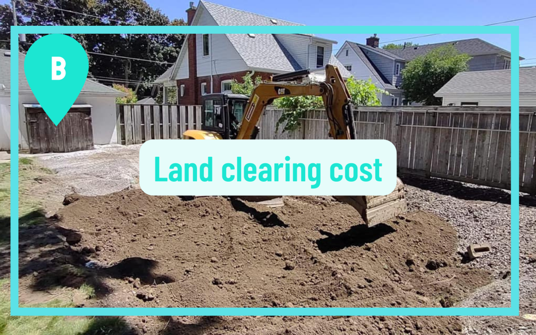 How much does land clearing cost?